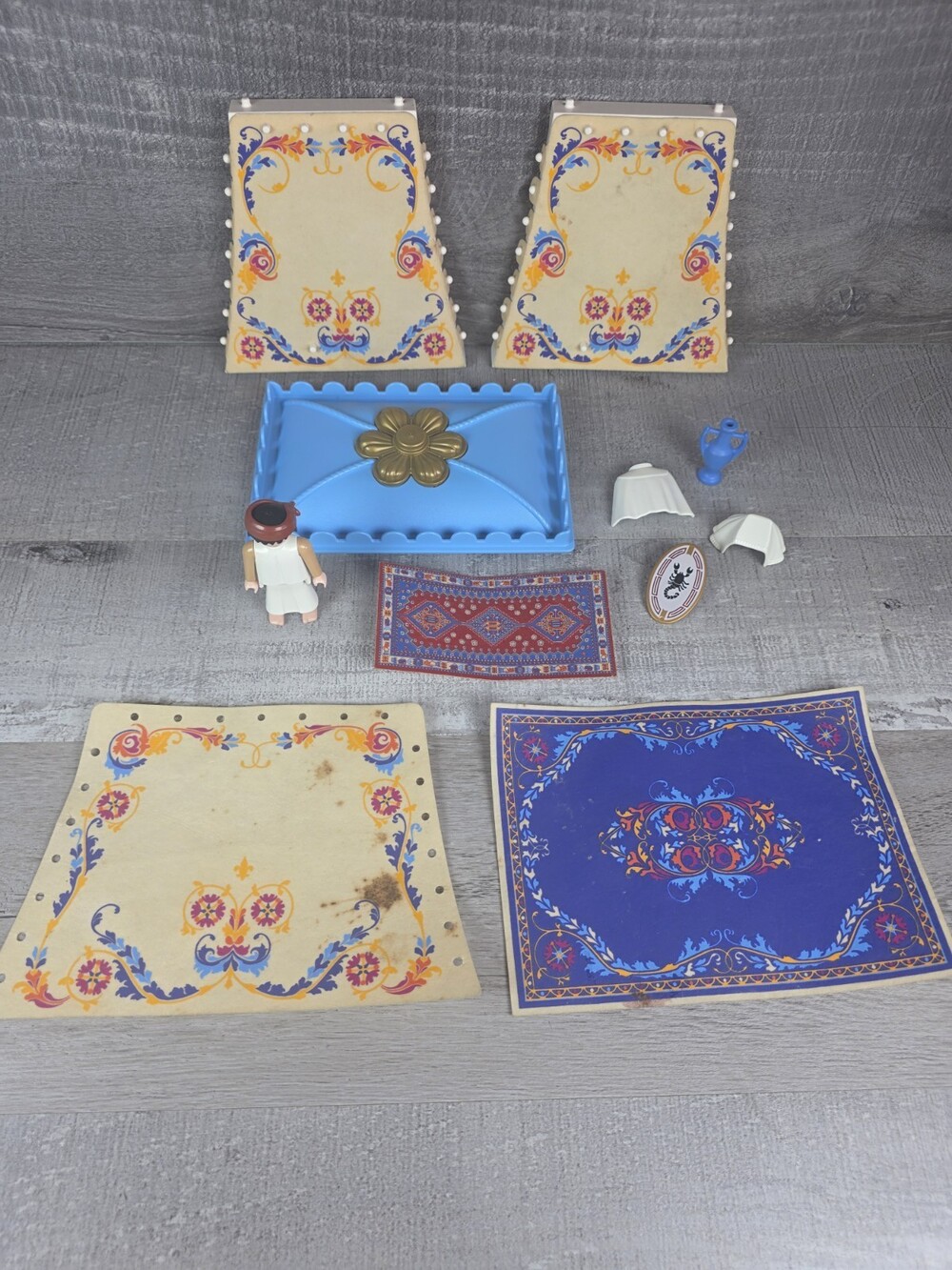 Playmobil 3837 Royal Medieval Tent Replacement PARTS READ g4
